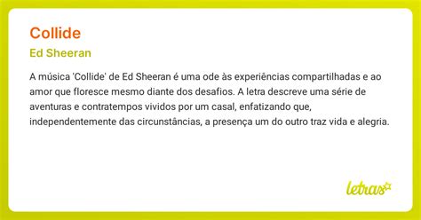 tradução da música collide.